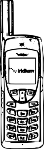 Representative image of Iridium satellite phone